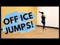 OFF ICE Figure Skating Jumps!