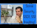 Social Security, SSDI & SSI - This is Insulting…