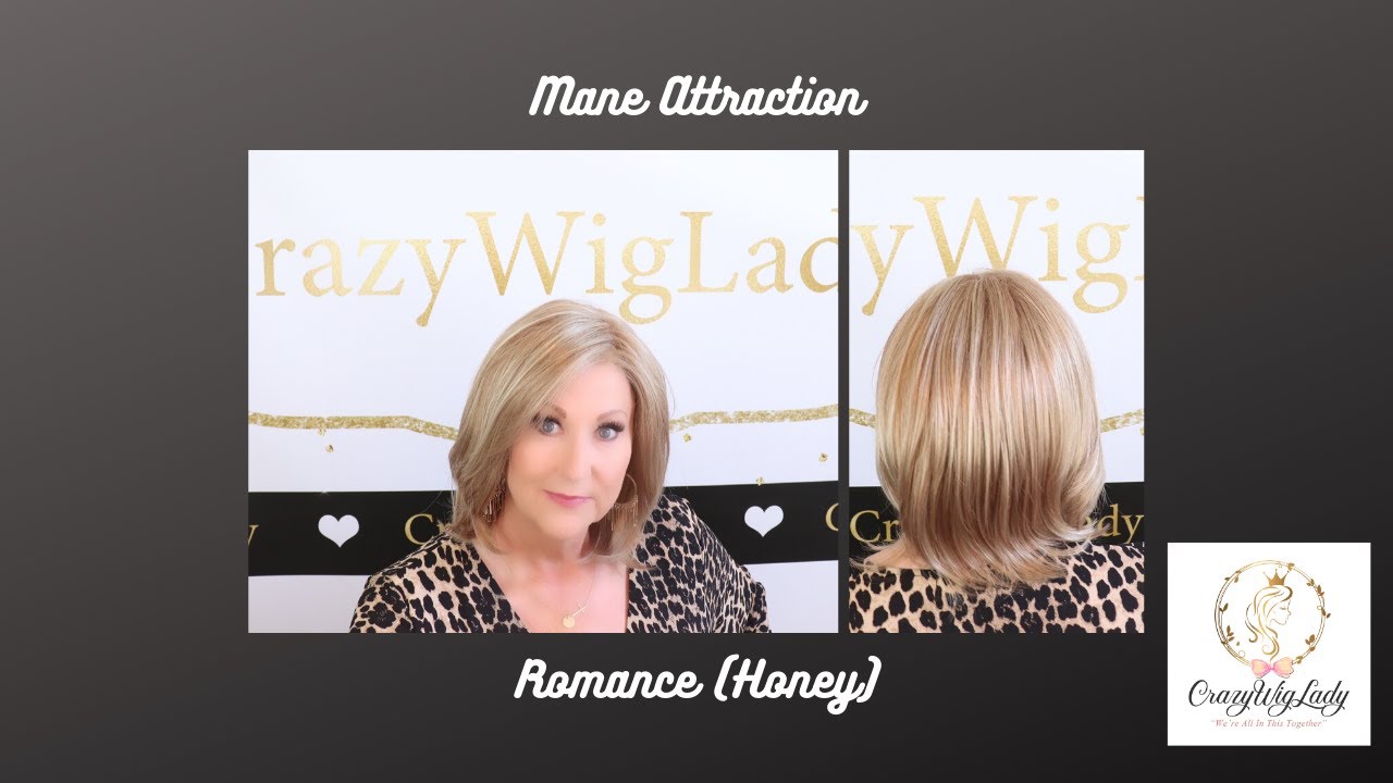 Mane Attraction ROMANCE Wig Review Honey Crazy Wig Lady YouTube