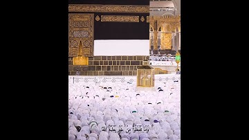 الحج أشهر معلومات / آيات الحج / الشيخ ياسر الدوسري / #hajj2022