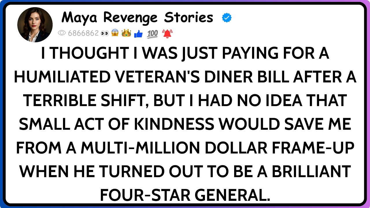 I Quietly Paid an Embarrassed Veteran’s Diner Bill — I Had No Idea He Was a Four-Star General