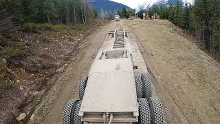Swapping out a Skidder for a D7 Over the Beavertail