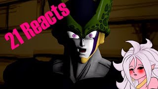 Android 21 Reacts To | Perfect Cell VS Bendy and the Ebola Machine