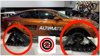 Close look of 2019 Nissan ALTIMA-TE (AWD) -snow drive car @ Canadian international auto show