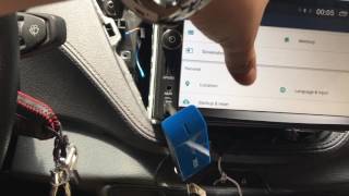 Demo for 7inch screen double din android headunit android 6.0 RAM 2GB built in DSP