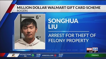 Police arrest man for million-dollar Walmart gift card scheme KFTA