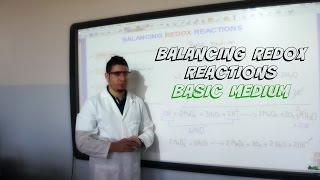 Balancing Redox Reactions | Basic Medium.