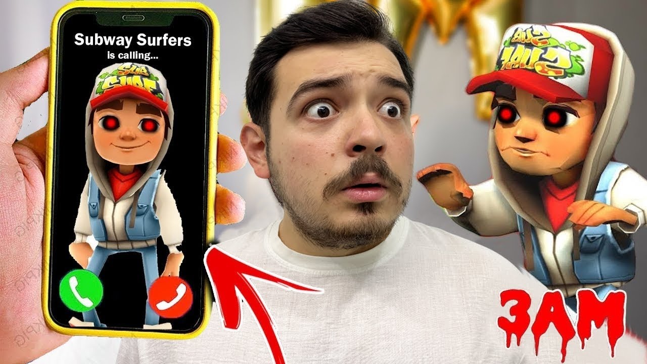 SUBWAY SURFERS  GECE 3'TE EVİMİZE GELDİ ❗❗