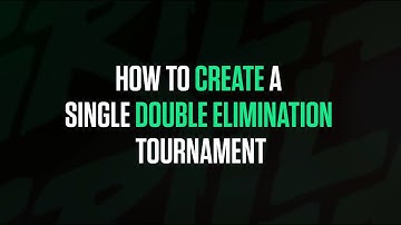 Grilla 101 - How to Create a Single/Double Elimination Tournament