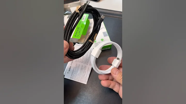 Super Fast Charging Cable For Your New Iphone 15 Pro & Iphone 15 Pro Max By Belkin #Shorts