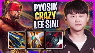 PYOSIK IS SO CRAZY WITH LEE SIN! - KT Pyosik Plays Lee Sin JUNGLE vs Viego! | Season 2024