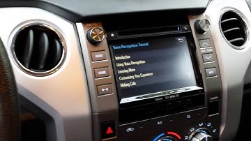 Toyota Tundra Voice Commands