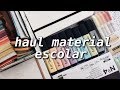 haul material escolar 2019