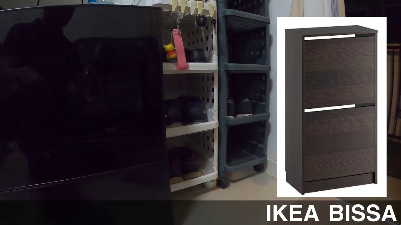 DIY ประกอบตู้วางรองเท้า IKEA BISSA