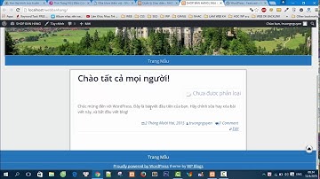 Bài 5: Cài đặt giao diện Wordpress