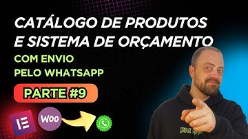 Como criar um catalogo de produtos com sistema de orçamento no Woocommerce Elementor parte 9