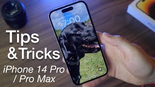 How to use iPhone 14 Pro/Max + Tips/Tricks!