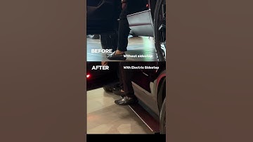 Electric side steps in Tata Harrier | Autostarke