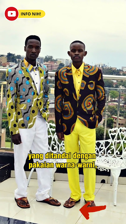 Download lagu GAYA ELIT EKONOMI SULIT! Komunitas Fashion La Sape di Kongo #viral #shorts #lasape