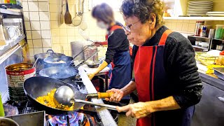 The Hardworking 88 Year Old Grandma! The Iron Chef's Wok Skills at the Always Open Restaurant