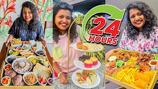 Platter තුනයි, Buffet එකයි, පැය 24යි