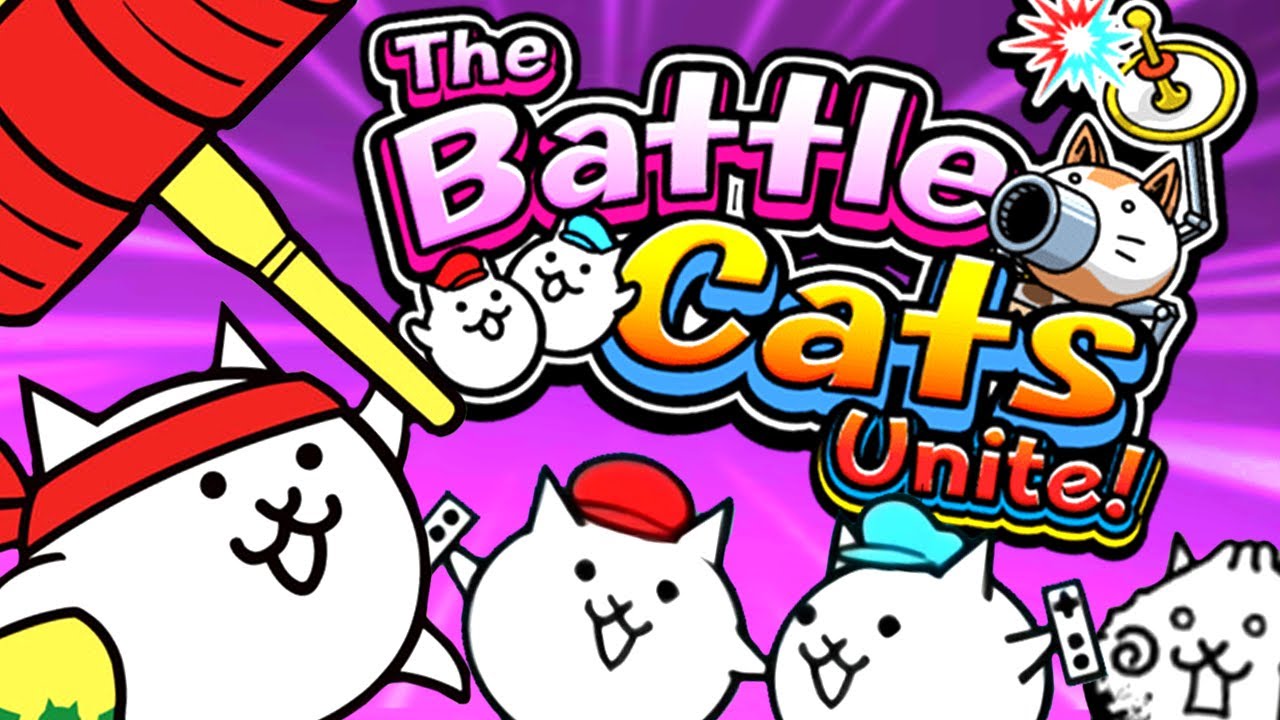 Image of the battle cats game logo