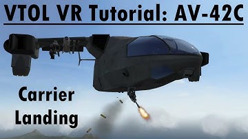 VTOL VR Tutorial Nuggets: AV-42C Carrier Landing