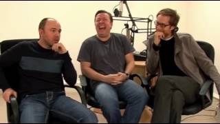 Karl Pilkington makes Ricky Gervais laugh hysterically 4 (The Pigeon)