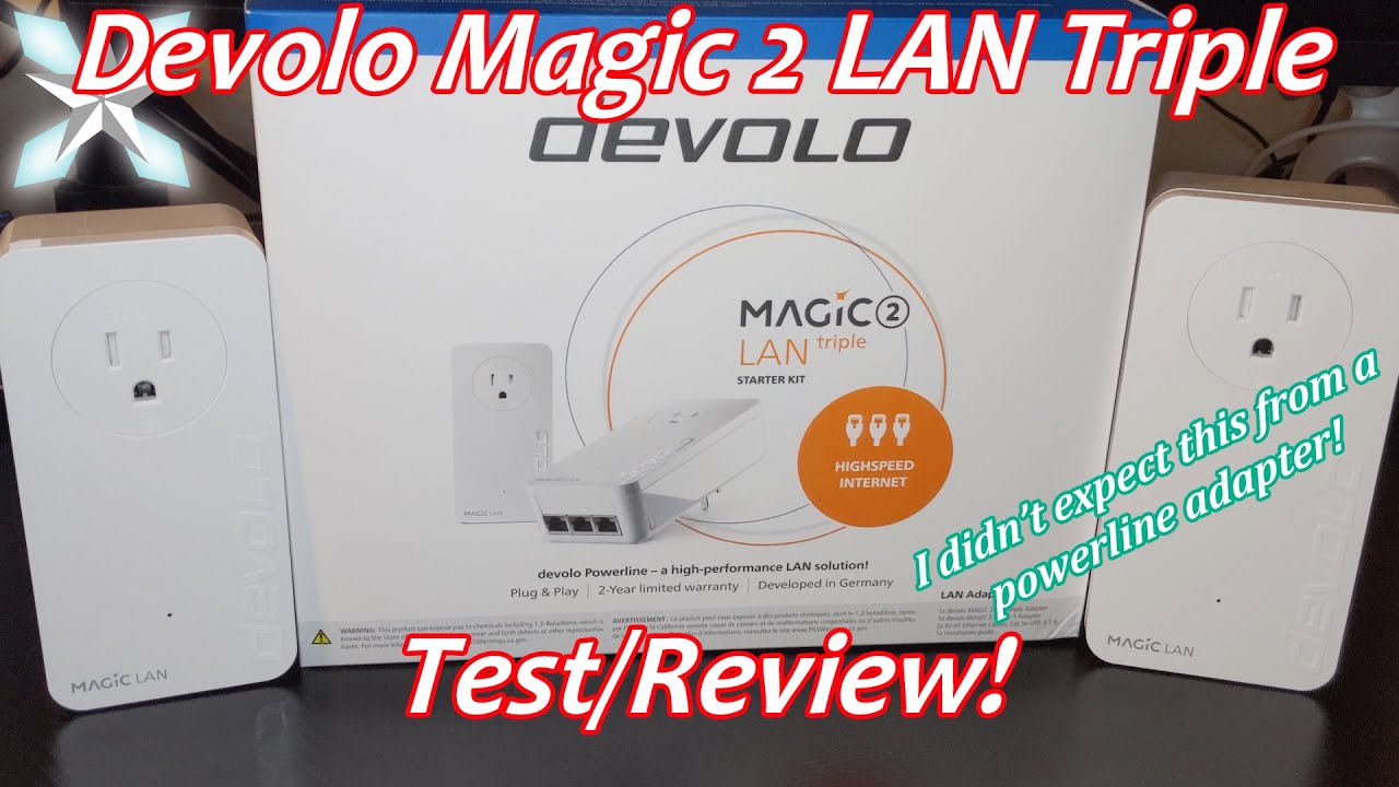 Devolo Magic 2 LAN Triple Starter Kit Review: I Didn't Expect This! —  GameTyrant