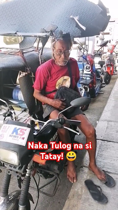 Naka Tulog na si Tatay Kaka Hintay ng Passenger! #iloilocity #shortvideo #shorts #trycycle #driver