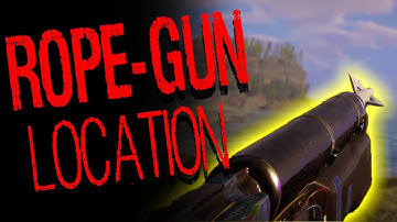 SONS OF THE FOREST - How To Get Rope Gun 4K UHD