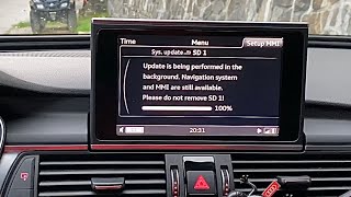 How to update for free Audi MMI Maps / GPS Navigation (For almost all Audi Models)  step by step