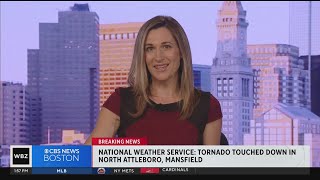 National Weather Service confirms tornado touched down in North Attleboro, Mansfield