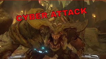 Doom 4| cyber attack | bfg super shotgun getting destroyed by cyber demon