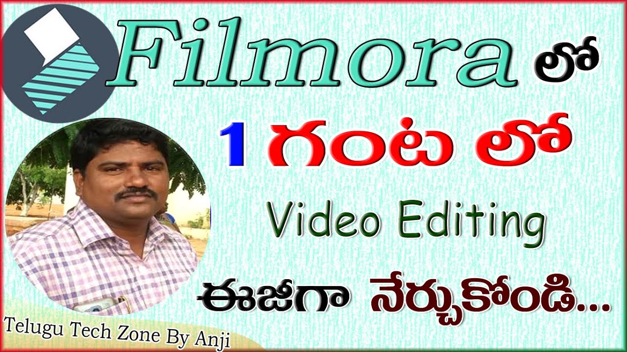 Filmora 2020 Full Video Editing Tutorial In Telugu | Filmora complete ...