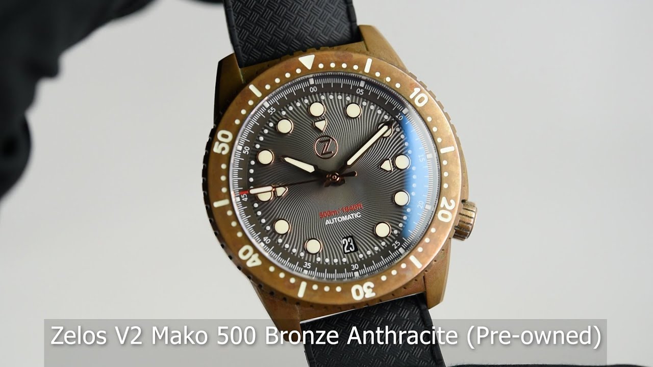 ⭐︎mako⭐︎です₊⁎⁺˳✧༚ Zelos V2 Mako 500 Bronze Anthracite (Pre-owned) - YouTube