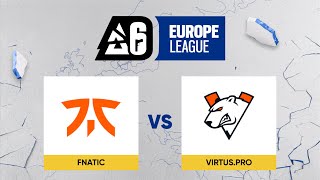 Fnatic vs Virtus.pro | Europe League 2024