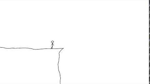 stickman created in OpenToonz