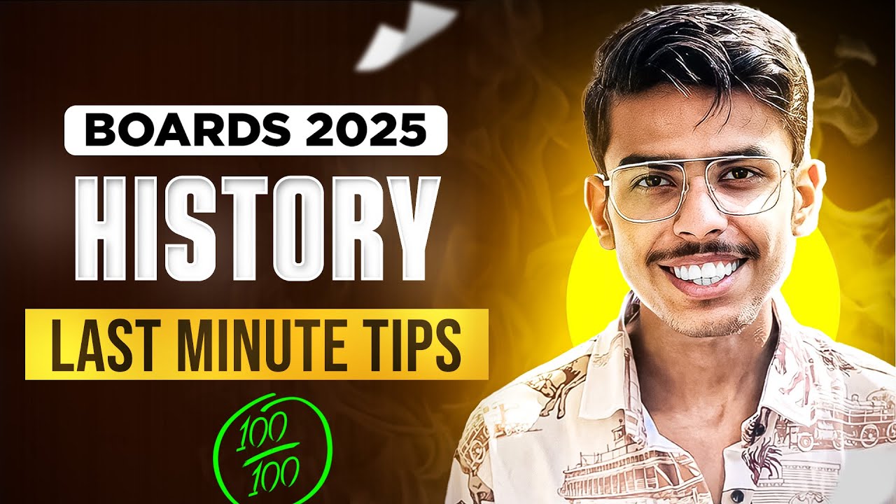 I hope you watch this before Class 12 History Board Exam 2025 CBSE