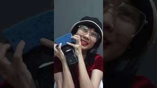 👆ดูคลิปเต็ม👆 ASMR เกาไมค์แบบมีฟองน้ำ