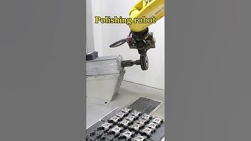 Polishing robot#industry #factory #machines #automation #industrialrobots#polish