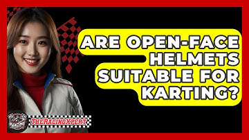 Are Open-Face Helmets Suitable For Karting? - The Racing Xpert