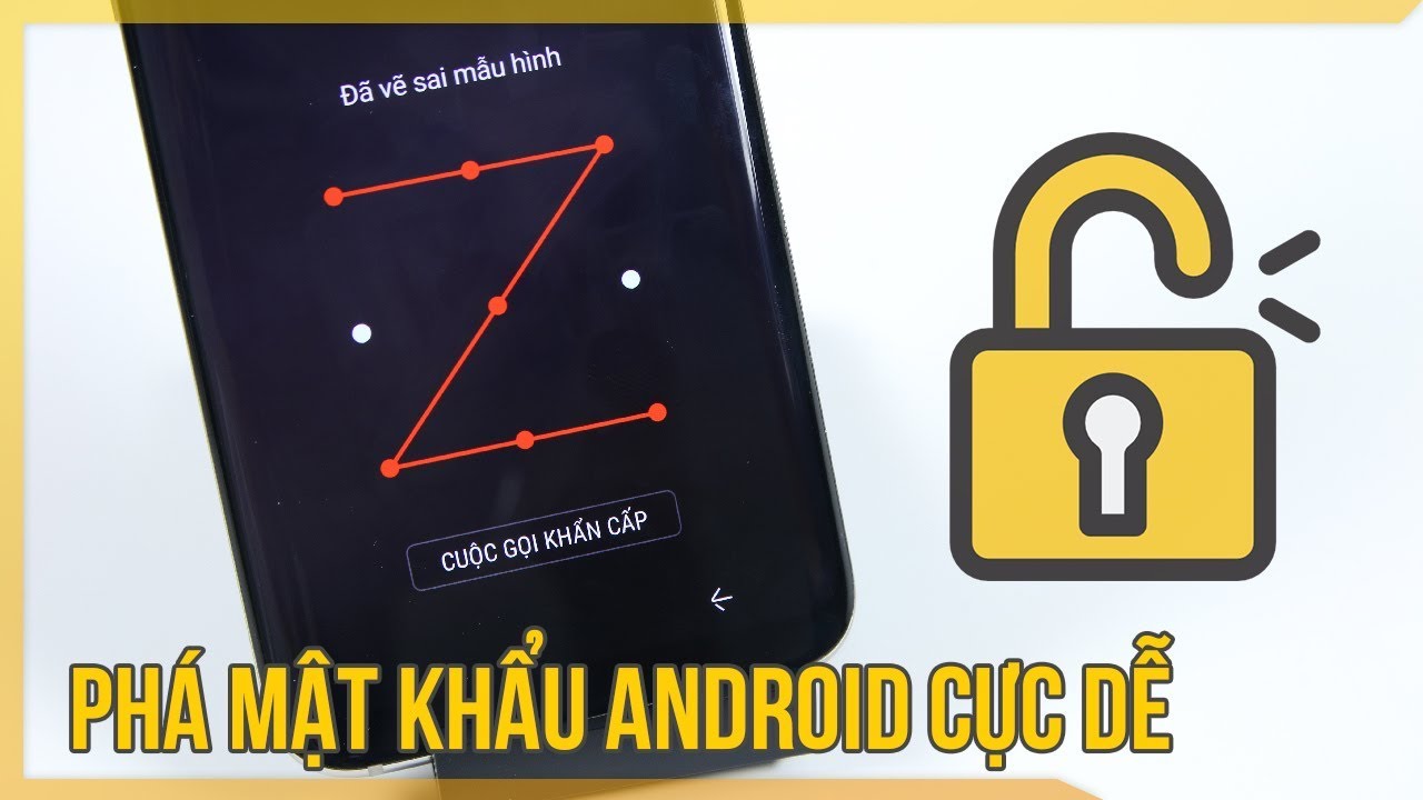 Cách phá mật khẩu Android cho mọi máy rất đơn giản - YouTube