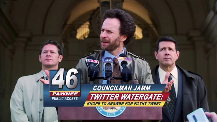 Parks & Recreation - Jeremy Jamm Press Conference - DayDayNews
