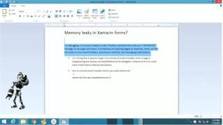 memory leaks in Xamarin forms