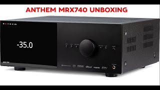 Anthem MRX 740 AV Receiver Unboxing Overview