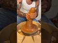 this guy makes earthen pots with his own hands