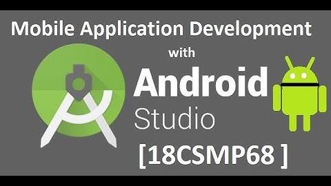 Mobile Application Development | 18CSMP68 | Session 3 | Experiment 1 | Visiting Card App