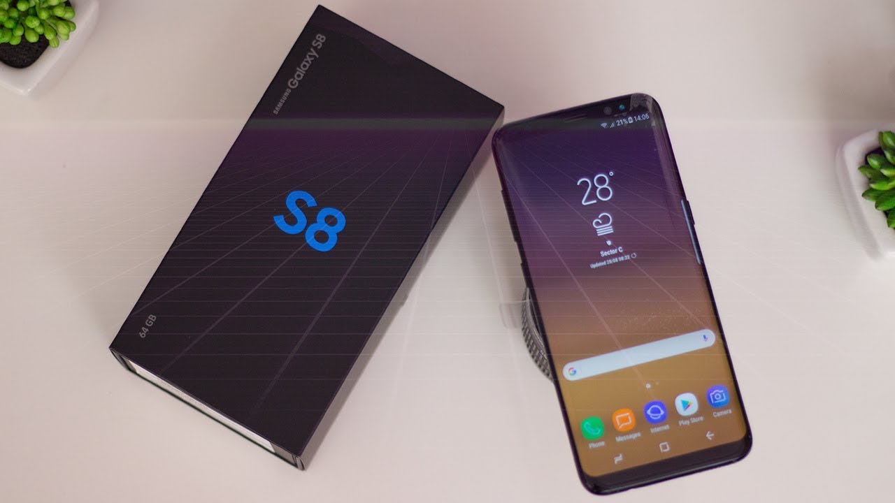 Samsung Galaxy S8 Unboxing (WOW)!😱 - YouTube