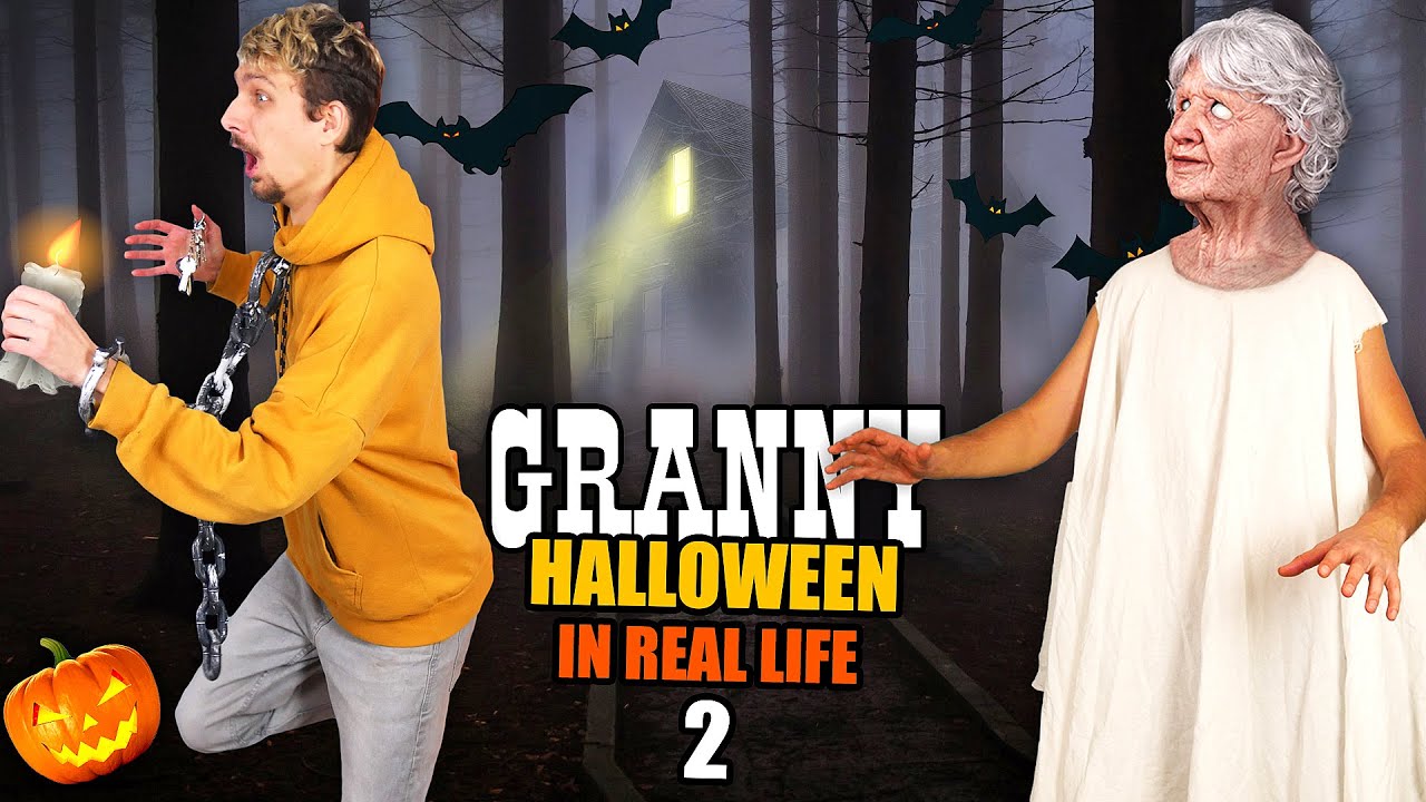 Granny Game in REAL LIFE 🎃👻 PART 2 - YouTube